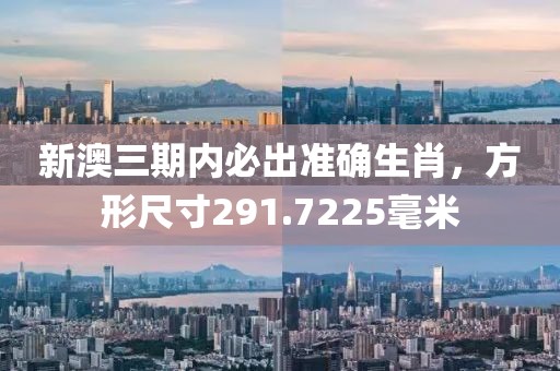 新澳三期内必出准确生肖，方形尺寸291.7225毫米