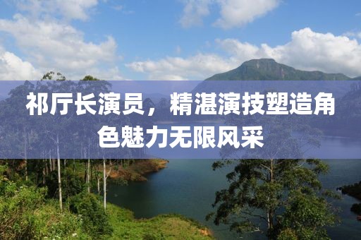 祁厅长演员，精湛演技塑造角色魅力无限风采