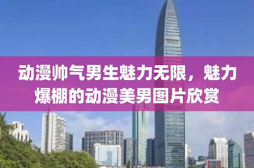 动漫帅气男生魅力无限，魅力爆棚的动漫美男图片欣赏