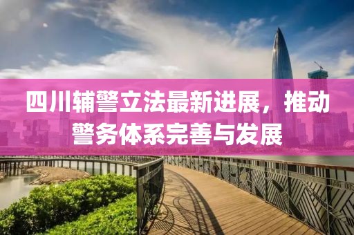 四川辅警立法最新进展，推动警务体系完善与发展