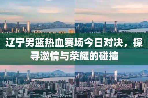 辽宁男篮热血赛场今日对决，探寻激情与荣耀的碰撞