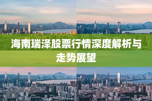 海南瑞泽股票行情深度解析与走势展望