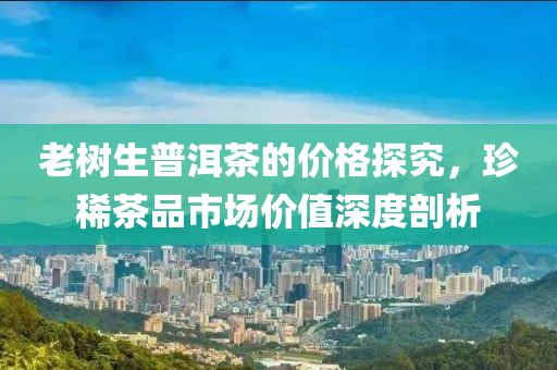 老树生普洱茶的价格探究，珍稀茶品市场价值深度剖析