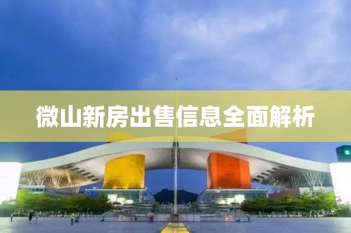 微山新房出售信息全面解析