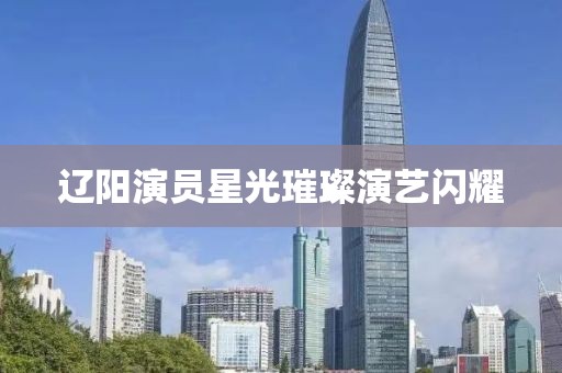 辽阳演员星光璀璨演艺闪耀