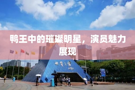 鸭王中的璀璨明星，演员魅力展现