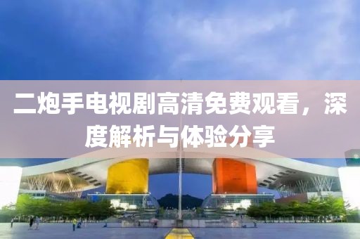 二炮手电视剧高清免费观看，深度解析与体验分享
