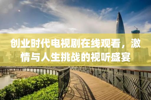 创业时代电视剧在线观看，激情与人生挑战的视听盛宴