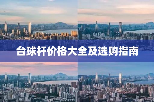 台球杆价格大全及选购指南