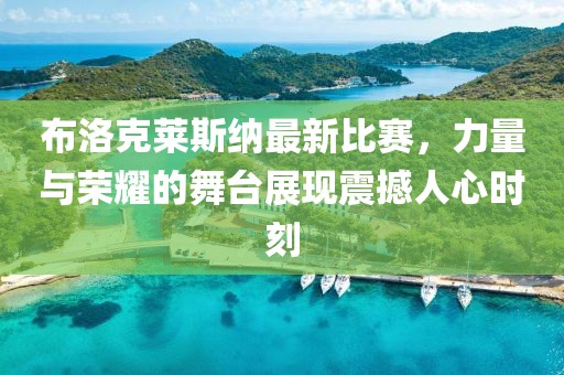 布洛克莱斯纳最新比赛，力量与荣耀的舞台展现震撼人心时刻