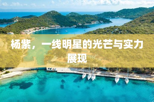 杨紫，一线明星的光芒与实力展现