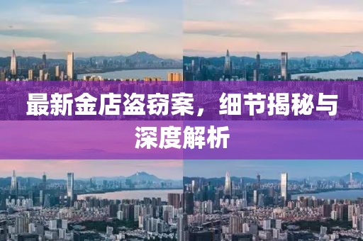 最新金店盗窃案，细节揭秘与深度解析
