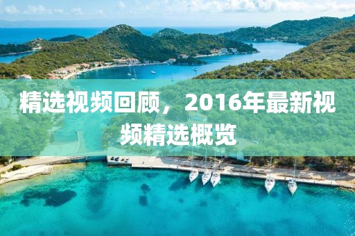 精选视频回顾，2016年最新视频精选概览