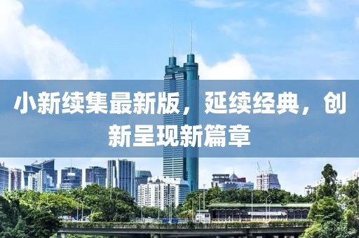 小新续集最新版，延续经典，创新呈现新篇章