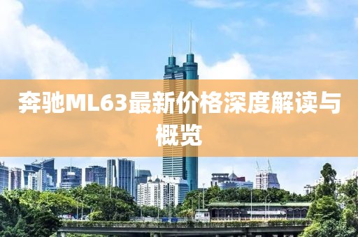 奔驰ML63最新价格深度解读与概览