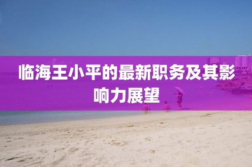 临海王小平的最新职务及其影响力展望