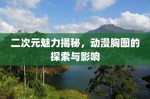二次元魅力揭秘，动漫胸图的探索与影响