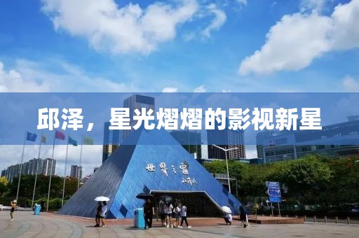 邱泽，星光熠熠的影视新星