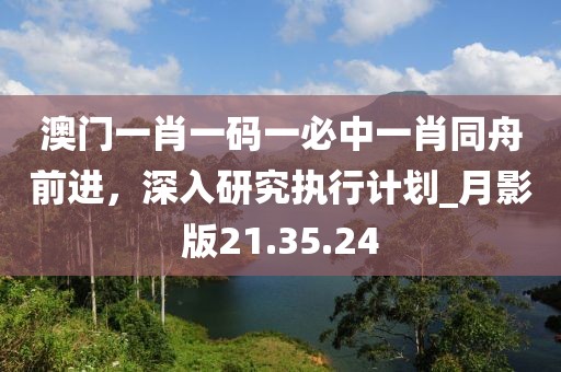 澳门一肖一码一必中一肖同舟前进，深入研究执行计划_月影版21.35.24