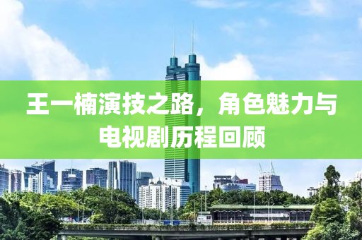 王一楠演技之路，角色魅力与电视剧历程回顾