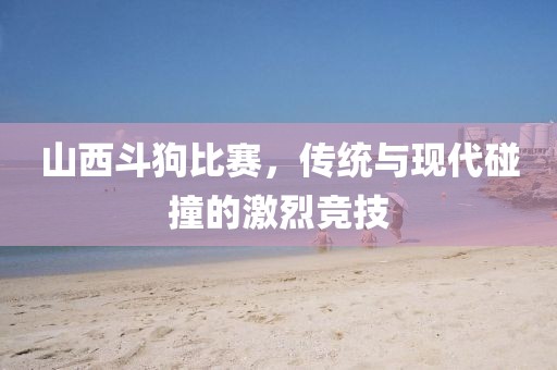 山西斗狗比赛，传统与现代碰撞的激烈竞技