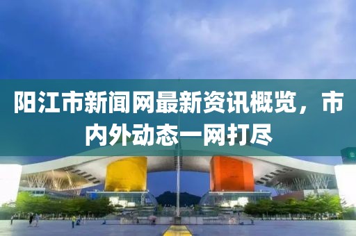 阳江市新闻网最新资讯概览，市内外动态一网打尽