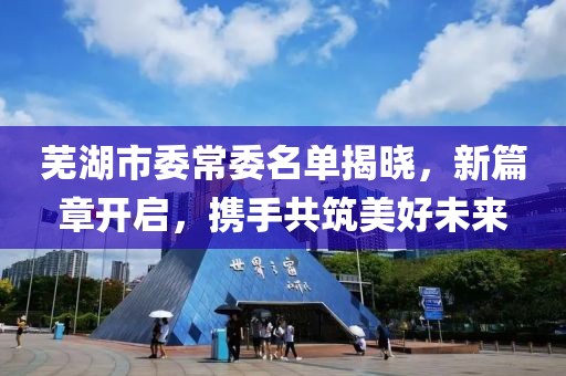 芜湖市委常委名单揭晓，新篇章开启，携手共筑美好未来