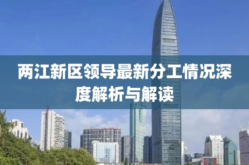 两江新区领导最新分工情况深度解析与解读