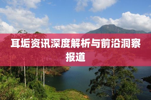 耳垢资讯深度解析与前沿洞察报道