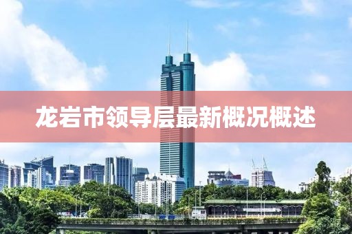 龙岩市领导层最新概况概述