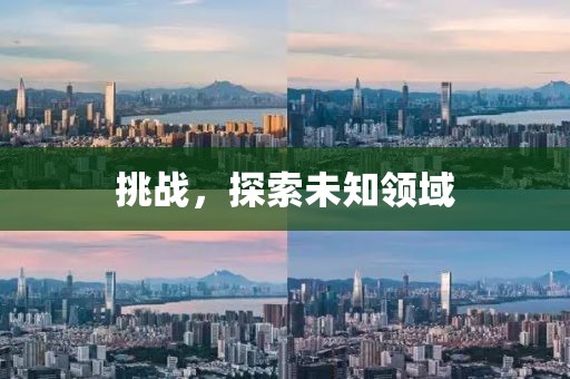 挑战，探索未知领域