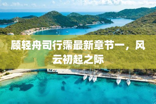顾轻舟司行霈最新章节一，风云初起之际