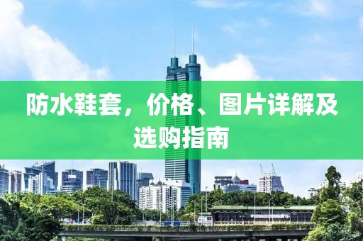 防水鞋套，价格、图片详解及选购指南