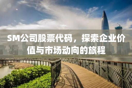 SM公司股票代码，探索企业价值与市场动向的旅程