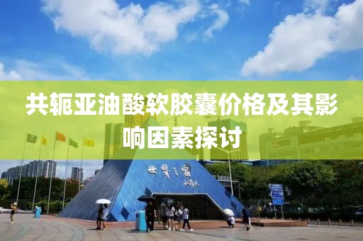 共轭亚油酸软胶囊价格及其影响因素探讨
