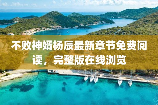不败神婿杨辰最新章节免费阅读，完整版在线浏览