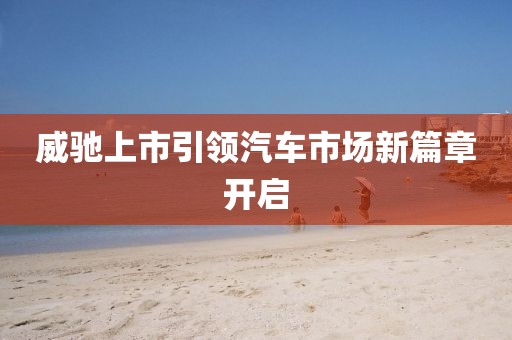 威驰上市引领汽车市场新篇章开启