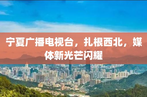宁夏广播电视台，扎根西北，媒体新光芒闪耀