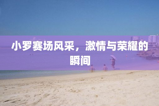 小罗赛场风采，激情与荣耀的瞬间