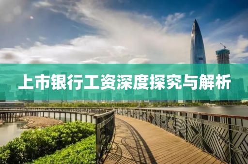 上市银行工资深度探究与解析