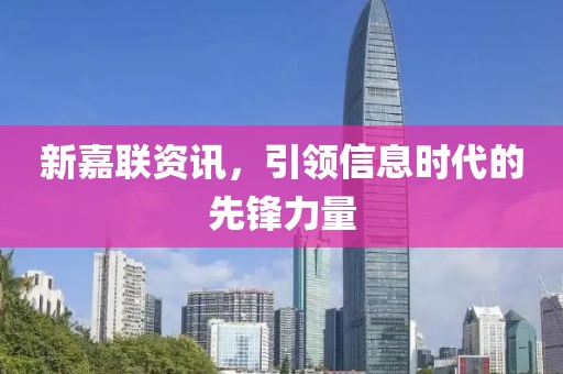 新嘉联资讯，引领信息时代的先锋力量