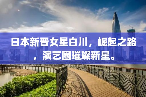 日本新晋女星白川，崛起之路，演艺圈璀璨新星。