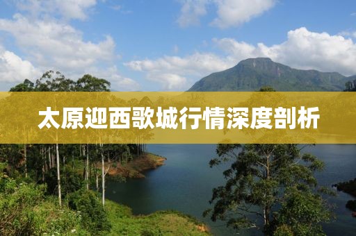 太原迎西歌城行情深度剖析
