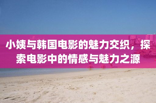 小姨与韩国电影的魅力交织，探索电影中的情感与魅力之源