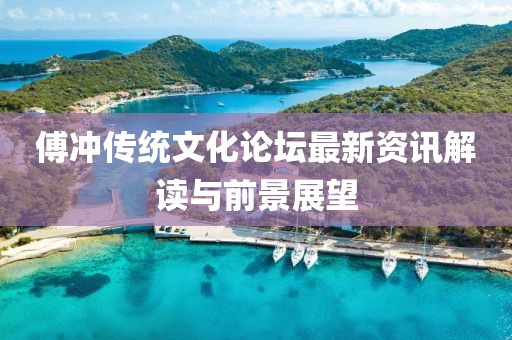 傅冲传统文化论坛最新资讯解读与前景展望