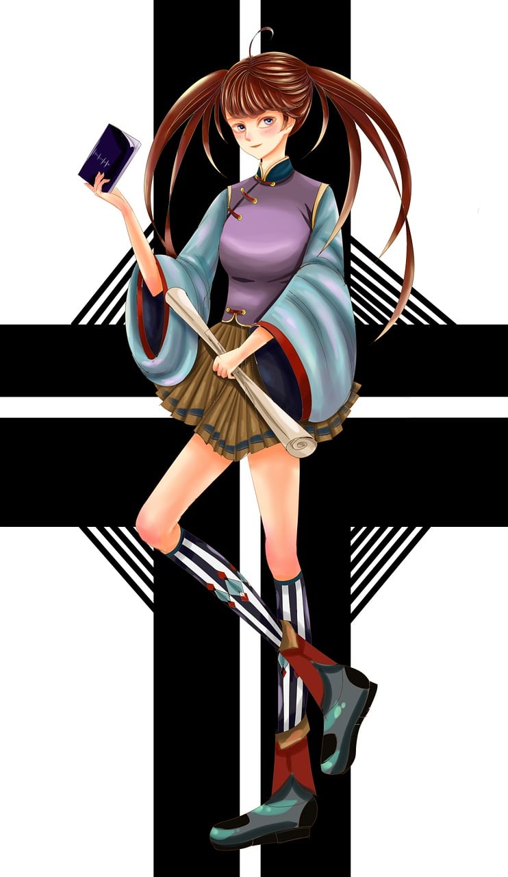 二次元世界的性感魅力探索,动漫人物的魅力解析